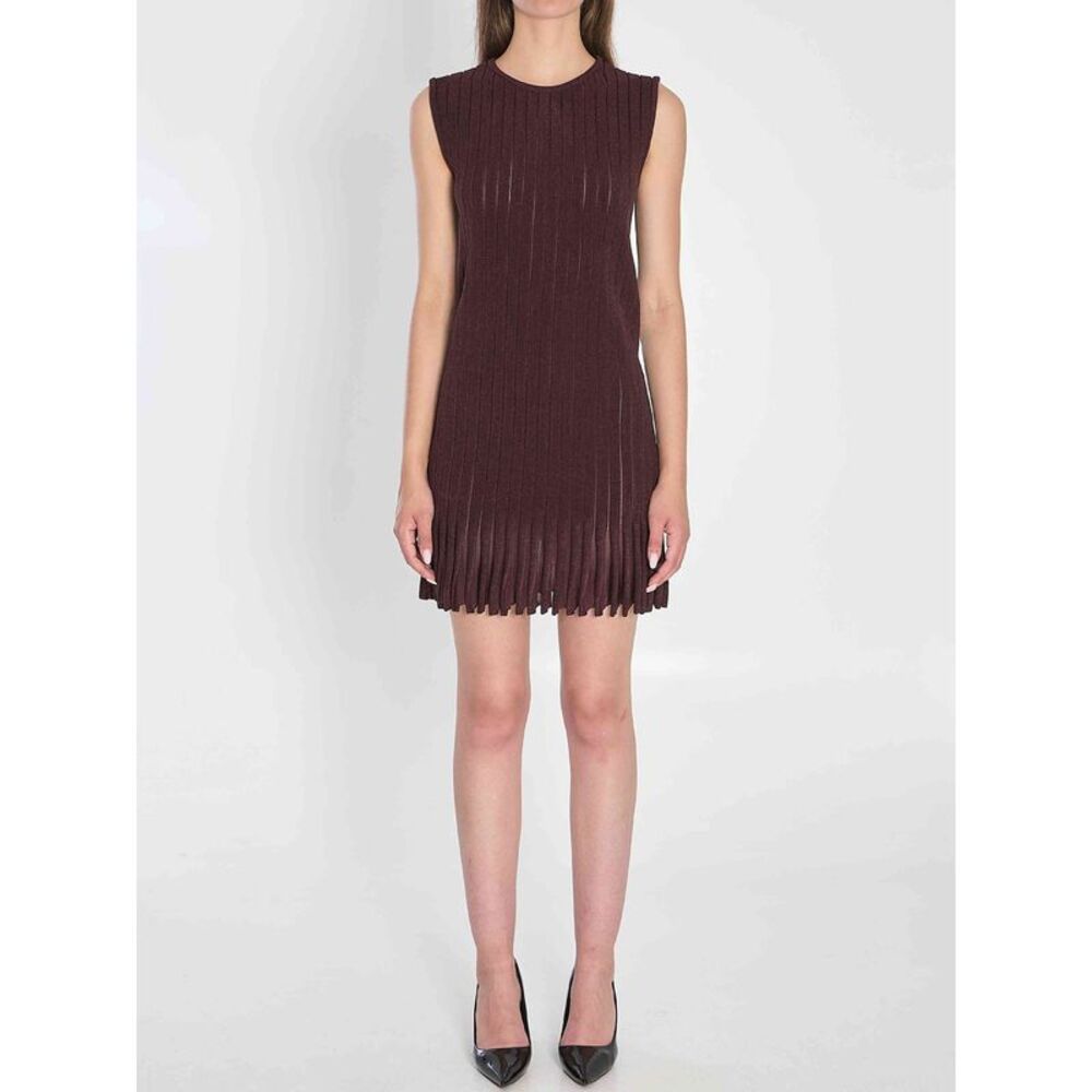 Alaia Women Striped Knit Dress
